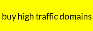 buy high traffic domains